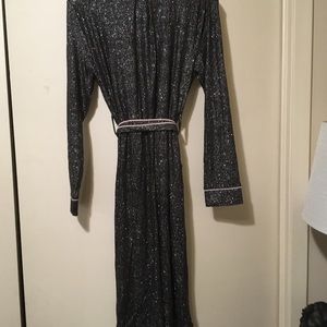 Chaser silver sparkly robe